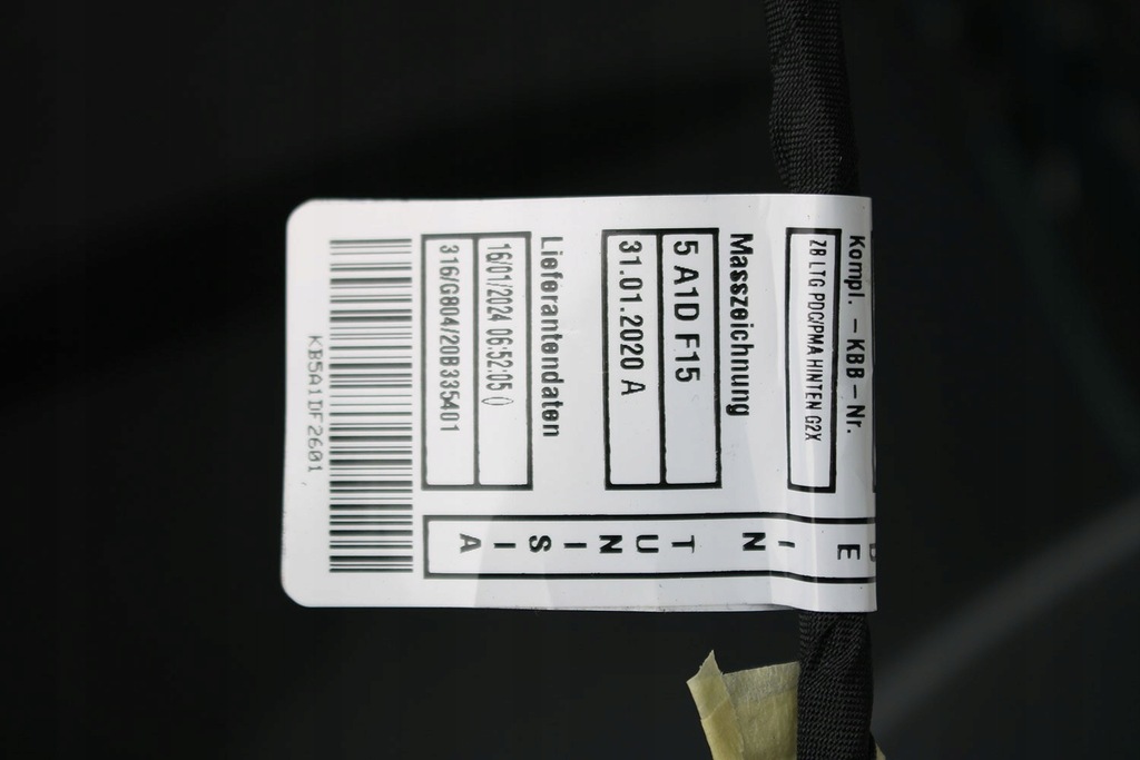 фото №15, Bmw 4 g22 g23 бампер задняя задний 8075834 цвет c4e