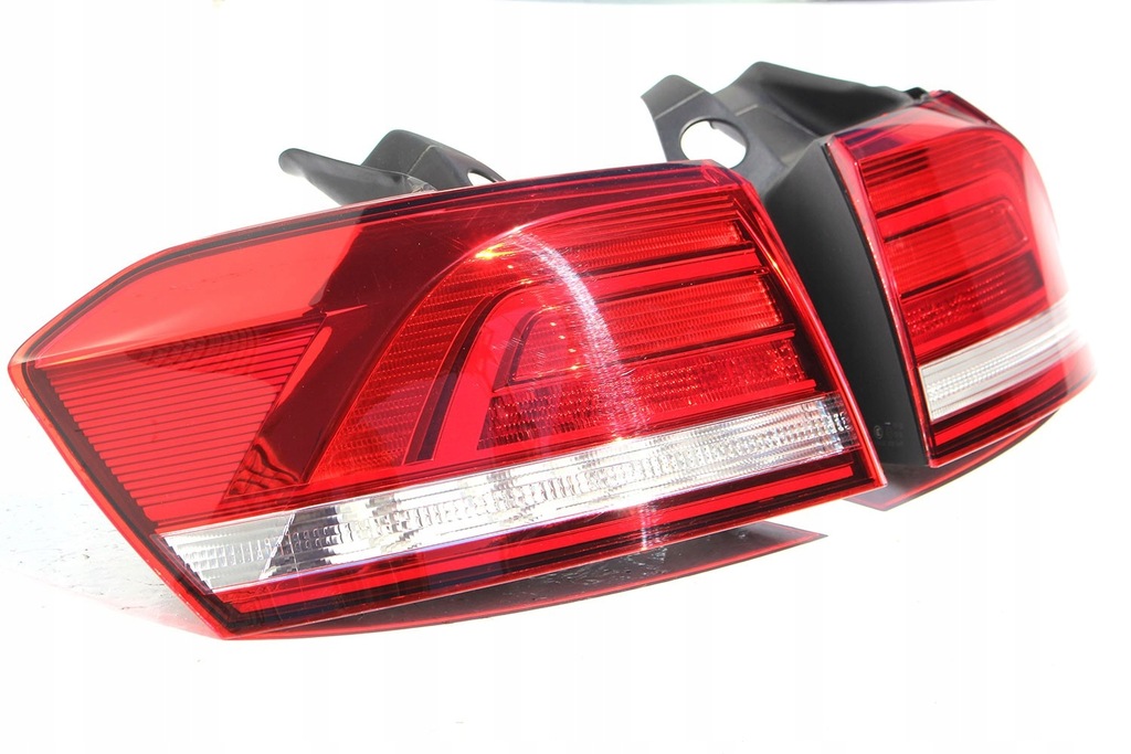 фото №13, Vw passat b8 alltrack задняя бампер задний + крышка багажника багажника + лампы led цвет