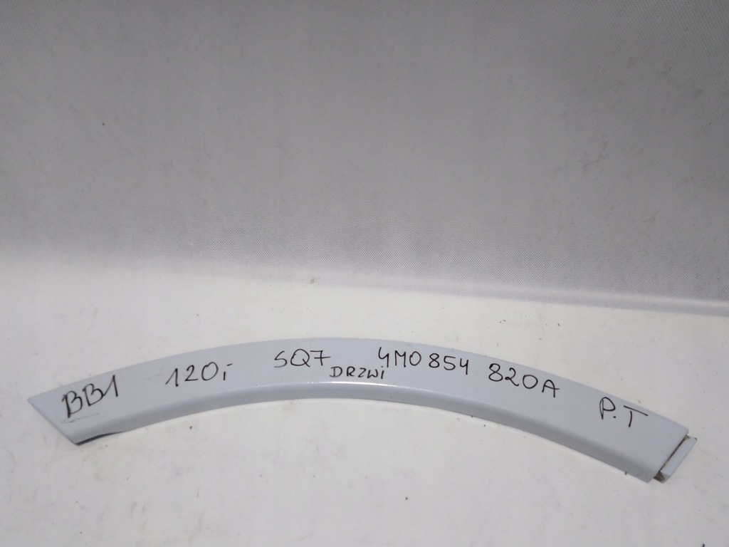 фото №1, Audi оригинальный номер 4m0854820a накладка молдинг крыла