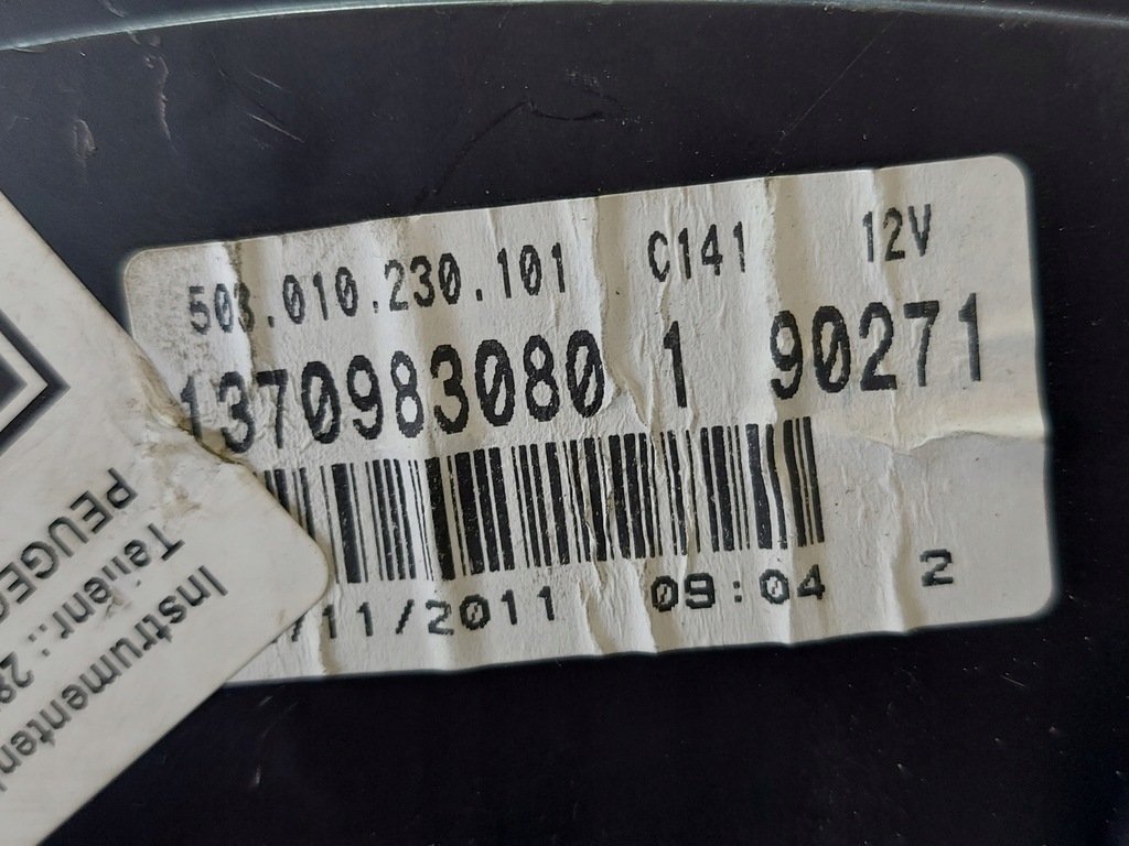 фото №12, Счетчик приборная панель peugeot boxer 2.2 hdi 1370983080