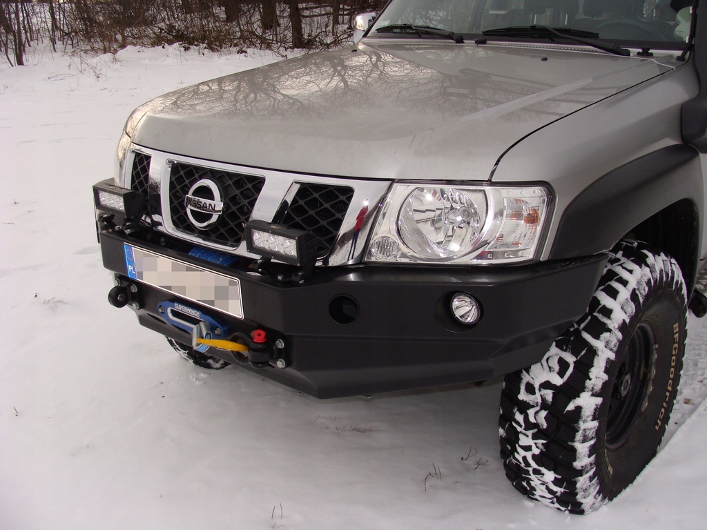 фото №7, Бампер стальной передний перед nissan patrol gu4