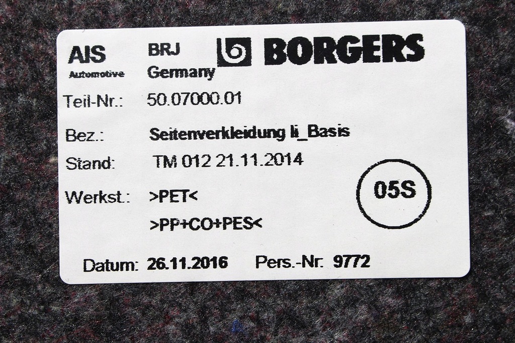 фото №14, Vw passat b8 kombi обшивка + килимок багажника 3g9867427b 3g9867428g обшивки ba