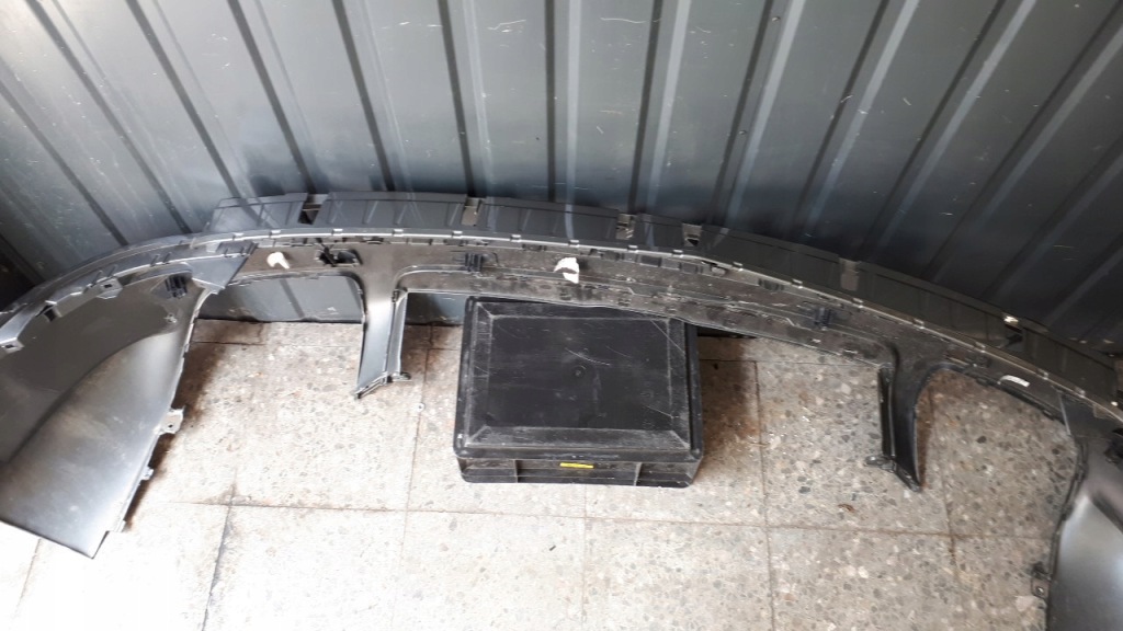 9y0807110b бампер задний  porsche cayenne iii 9y серебристый Цена