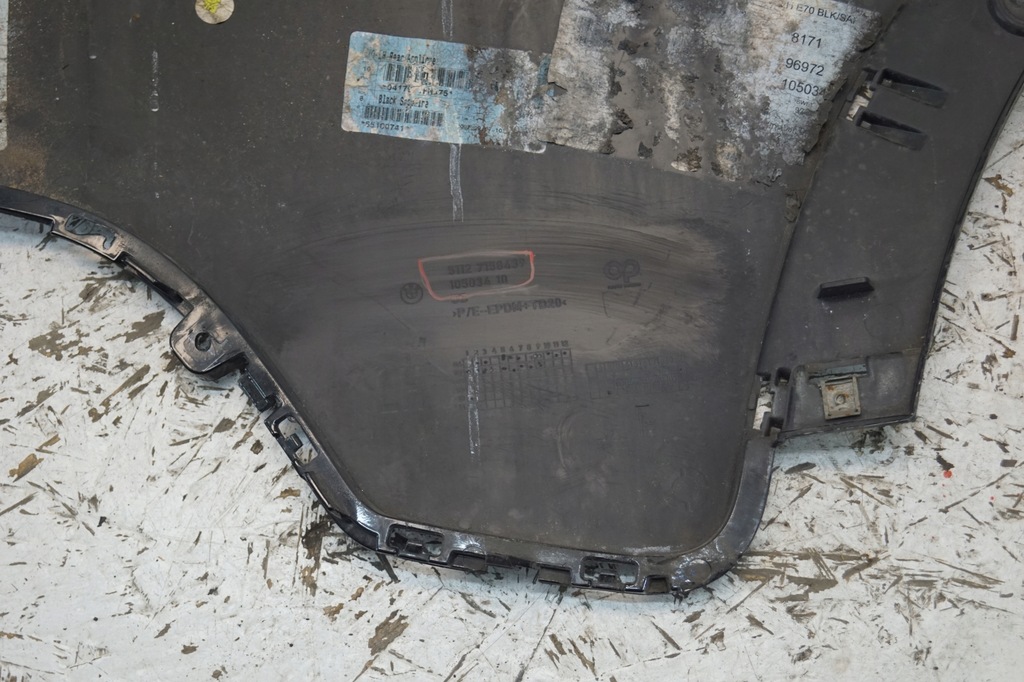 фото №10, Уголок бампера левый задняя bmw x5 e70 7158439