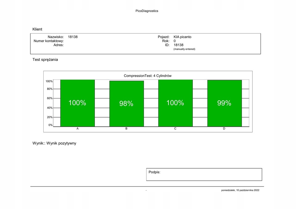 фото №8, Kia picanto i 1.0 60km двигатель g4he проверенный
