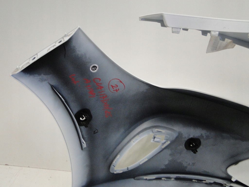 фото №12, Mercedes бампер передний na pts белый 149 cla 117 c117 x117 w117 lift