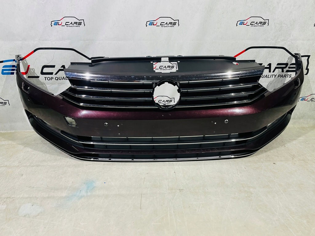 фото №7, Vw passat b8 3g0 higline бампер перед передній 4xpdc spreysk 2015-2023 rok