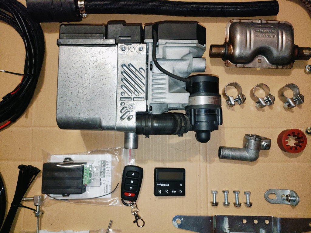 фото №4, Webasto thermo top c/zc 5/5,2w diesel/benzyna приборная панель + pilot