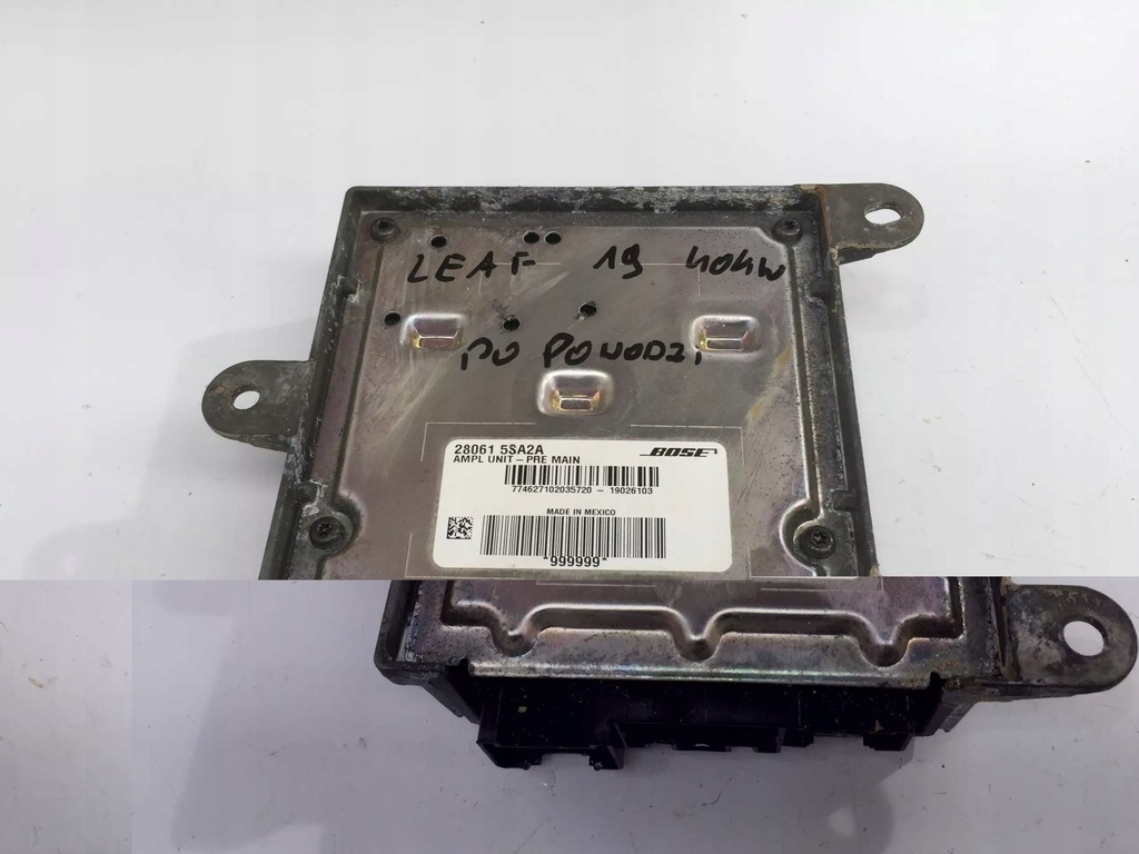 фото №1, Nissan leaf ii 2020 модуль блок керування підсилювач