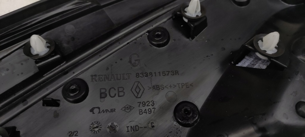 фото №7, Renault megane v e tech молдинг крыла дверь левый задняя le-d47