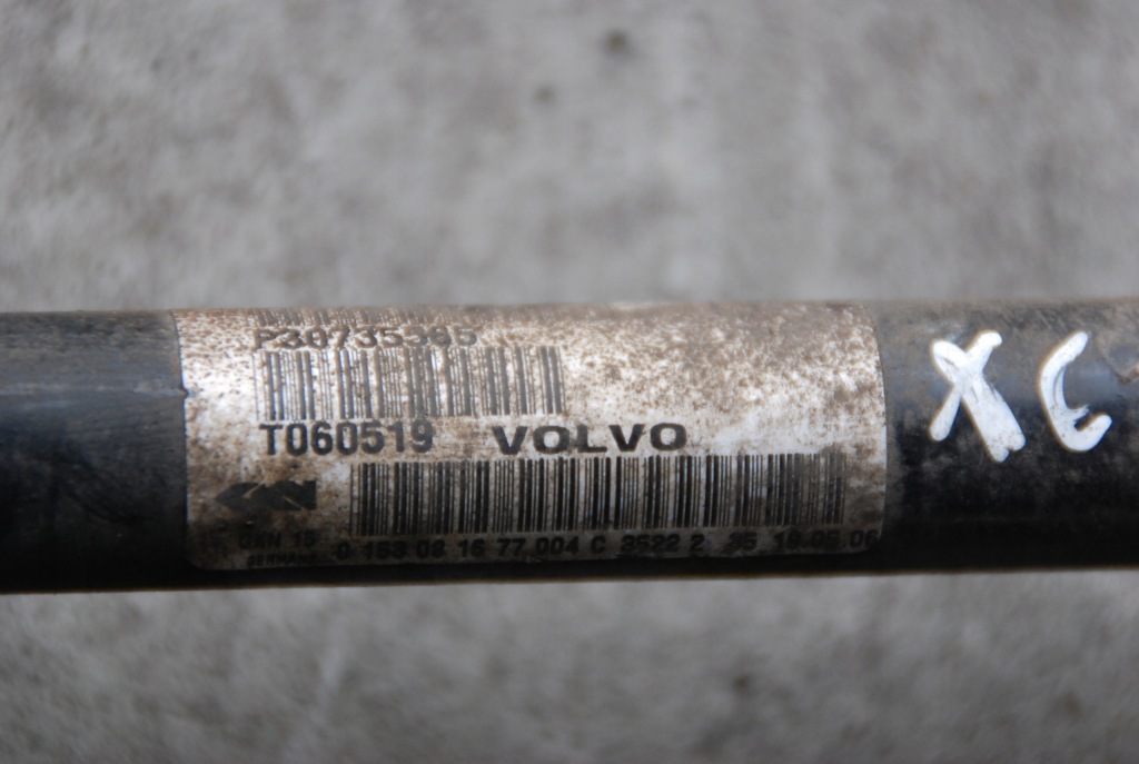 Приводной вал p / l задний volvo xc90 2.4 d5 08r Цена