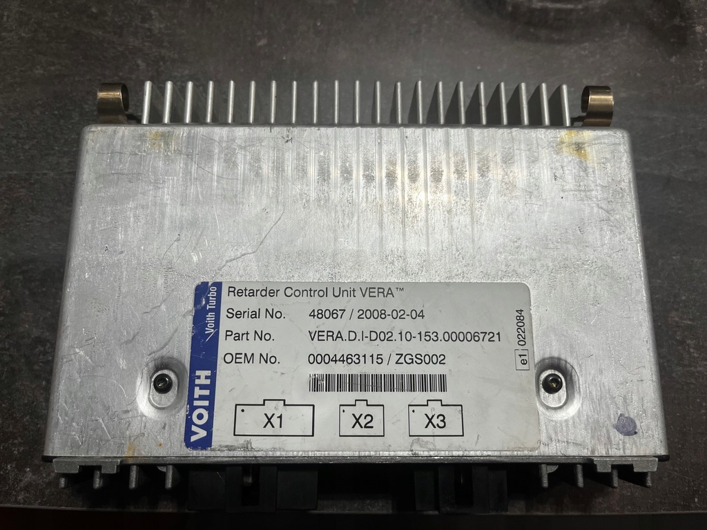 фото №1, Блок керування бортовий комп'ютер voith actros mp2 mp3 0004463115
