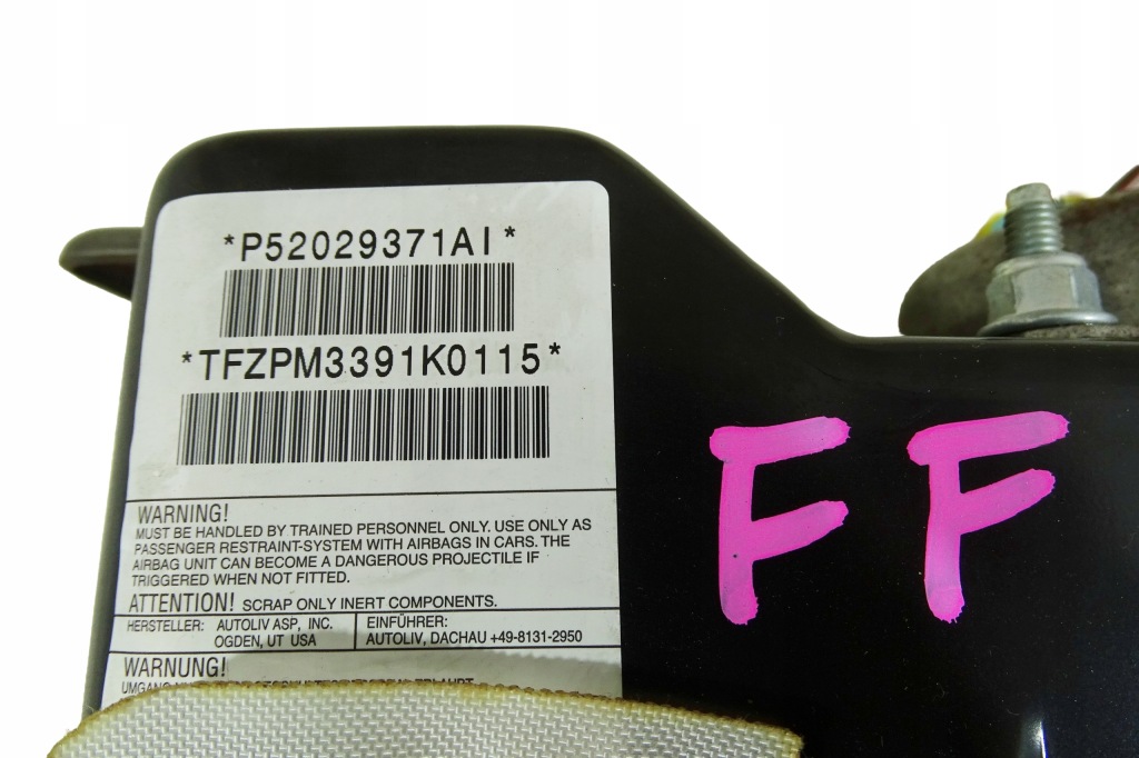 Fiat freemont подушка безпеки подушка пасажира права консолі Зі Шроту