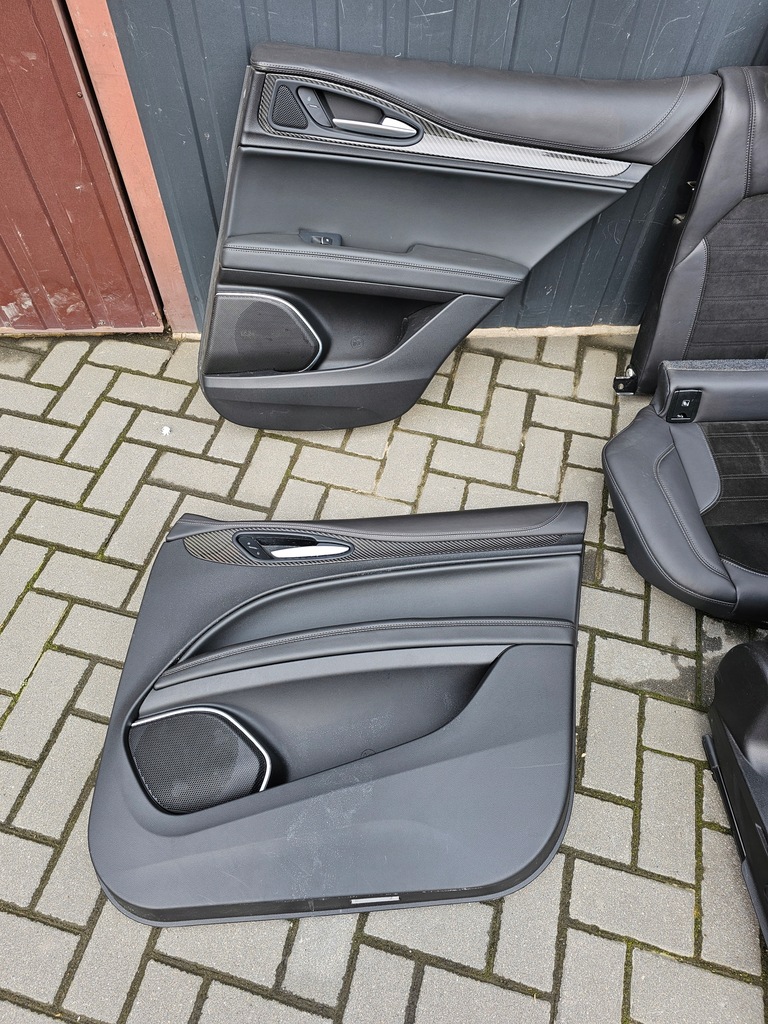 фото №12, Alfa romeo stelvio qv сидіння сидіння сидіння заднє сидіння обшивки середина