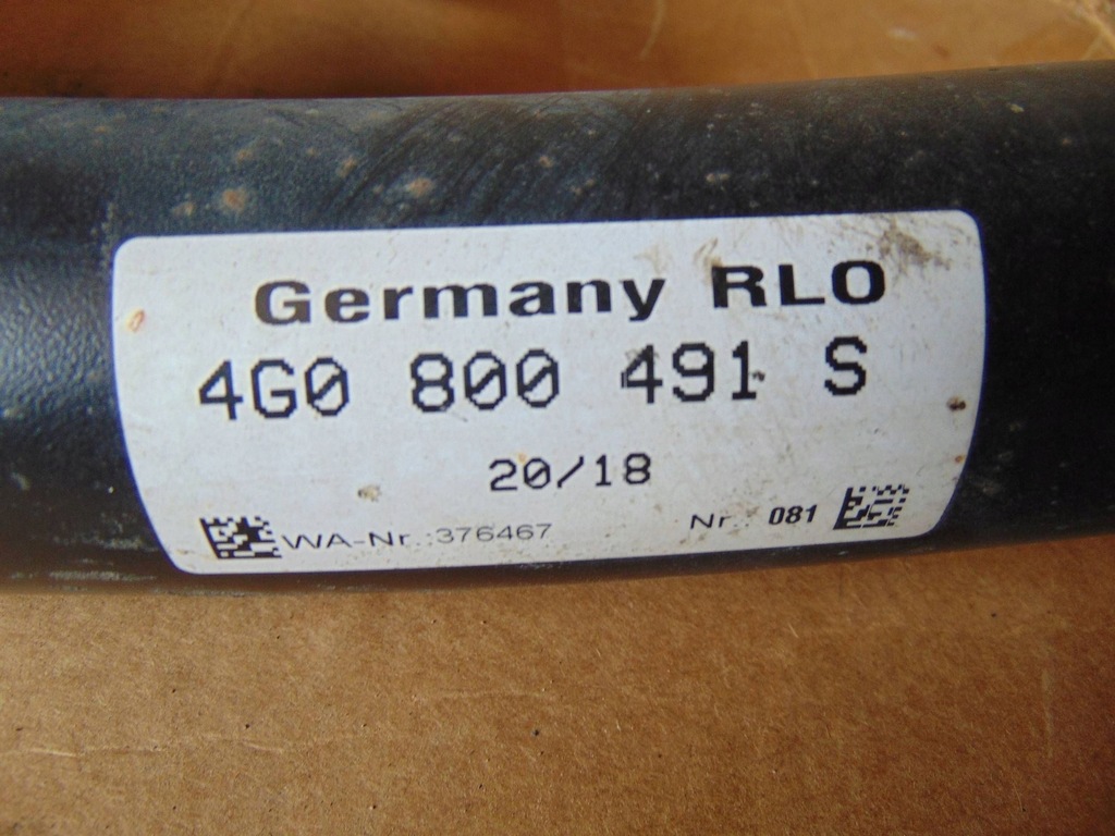 фото №6, Audi a6 c7 lift kombi hak буксировочный 4g0800491s