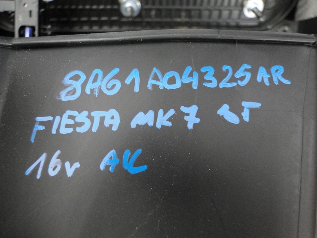 фото №15, Консоль панель приладів панель приладів подушка безпеки ford fiesta mk7 lift orginał