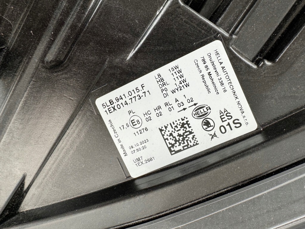 фото №6, Skoda enyaq левая лампа full led