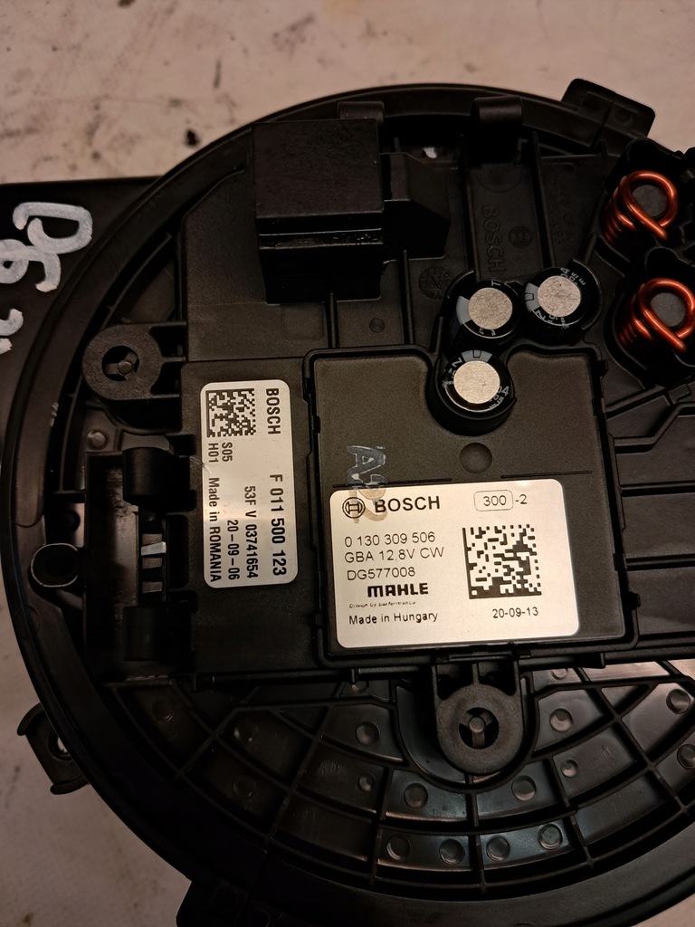 фото №5, Воздуходувка вентилятор обдув volvo xc90 ii 0130309506