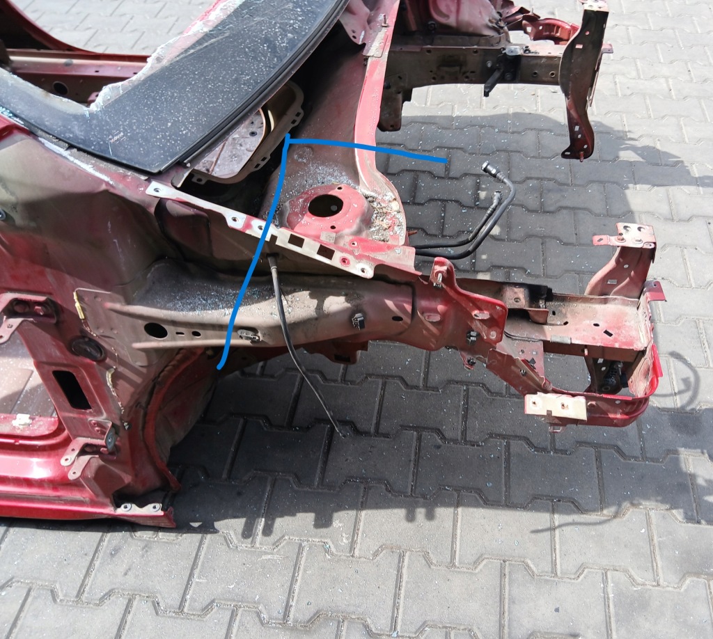 фото №1, Peugeot 208 i чверть лонжерон права передня правий перед 2013-