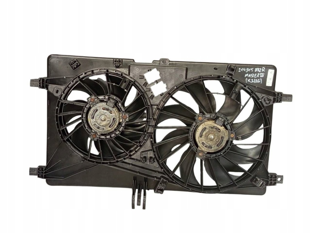 Купити Renault оригінальний номер 214815872r master 3 вентилятори радіатор