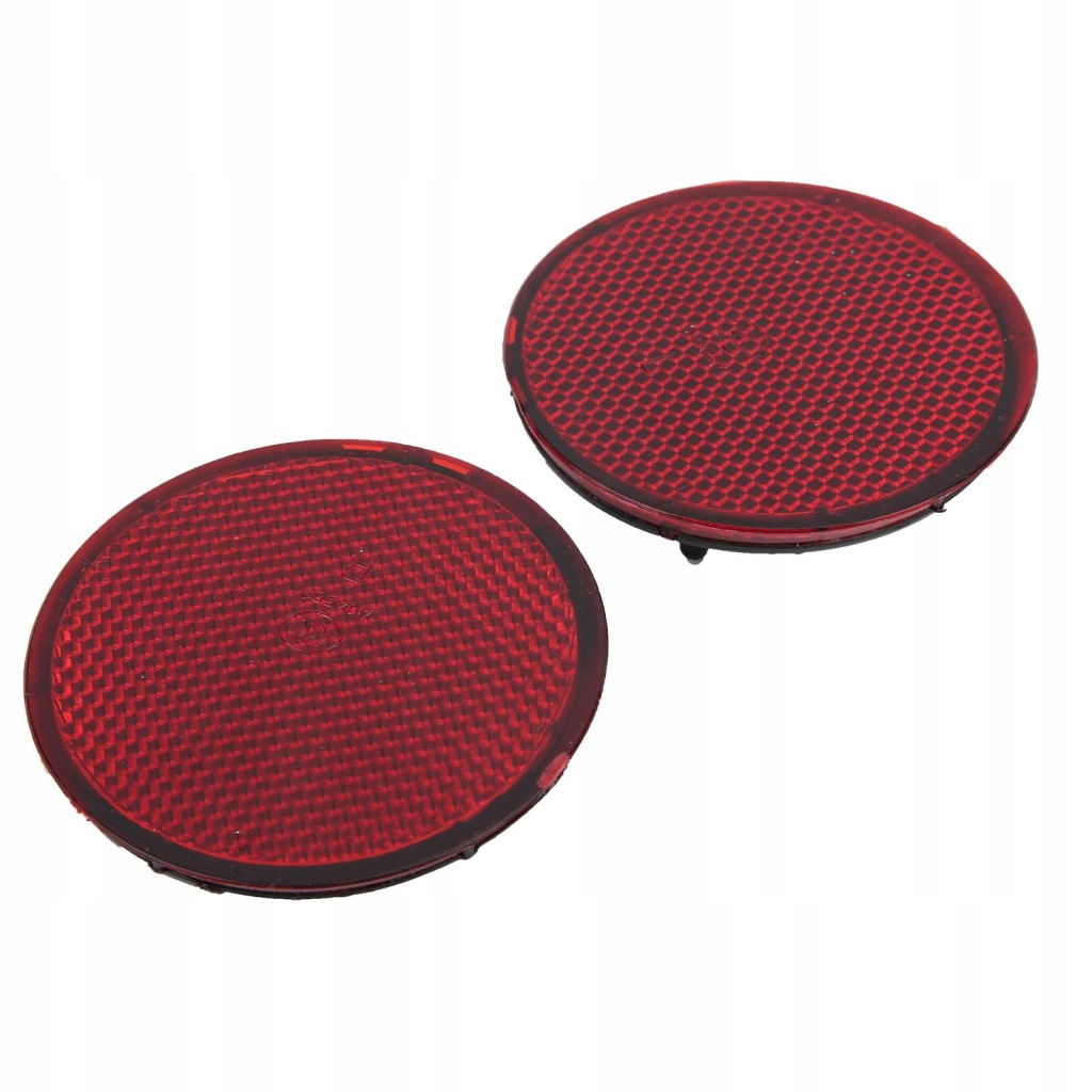 фото №11, Nissan qashqai 2007-2015 2pcs круглый красный отражатель бампера заднего