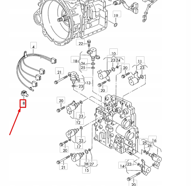 фото №7, Audi a3 8l vehicle speed датчик спидометр 09a927321
