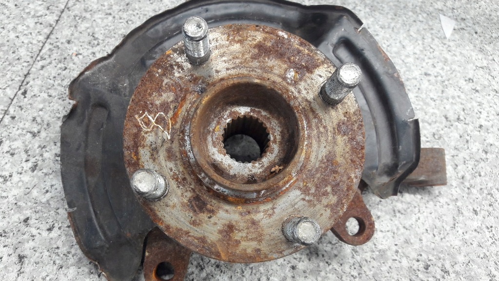 фото №6, Поворотний кулак правий перед nissan pixo