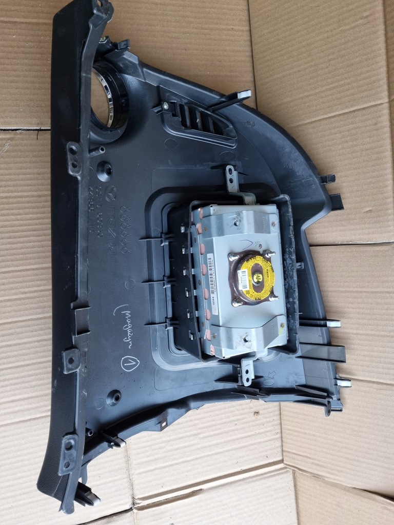 фото №6, Mazda 6 gh подушка безпеки подушка панель приладів пасажира gs1d-60350 rysa