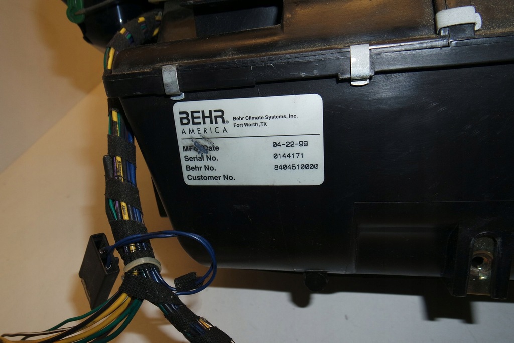 фото №6, Bmw z3 e36 1999 обігрівач / комплект