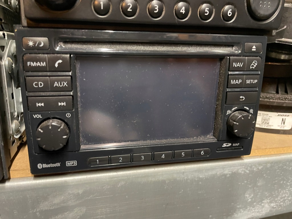 фото №1, Qashqai j10 радио navi 7612830022 25915bh10c