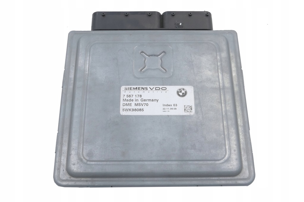 фото №1, Блок управления bmw e60 5wk98085 dme msv70 7567178 программирование