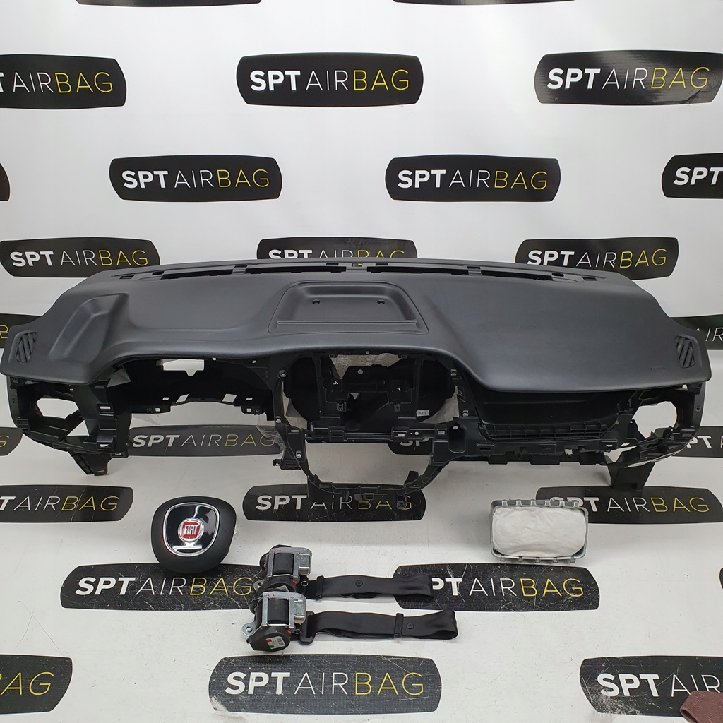 фото №1, Fiat doblo приборная панель консоль подушки безопасности ремни подушка безопасности