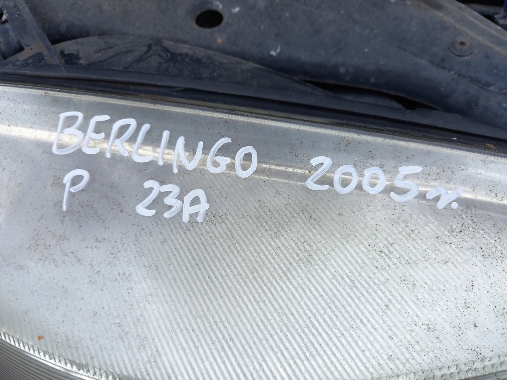 фото №7, Citroen berlingo i lift лампа правый перед правая