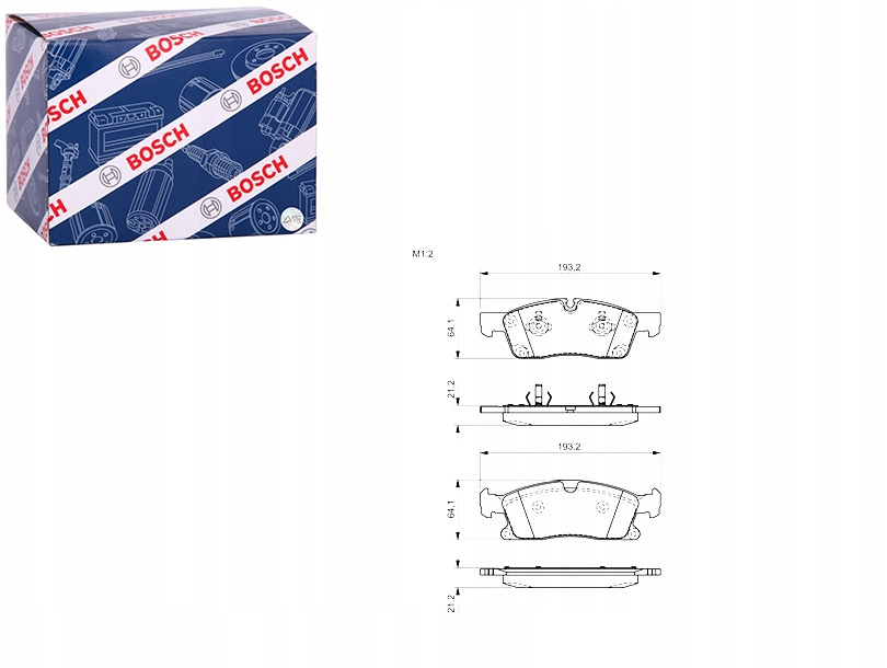 фото №1, Bosch 986 494 672 набор тормозных колодок тормозных, тормоза дисковые