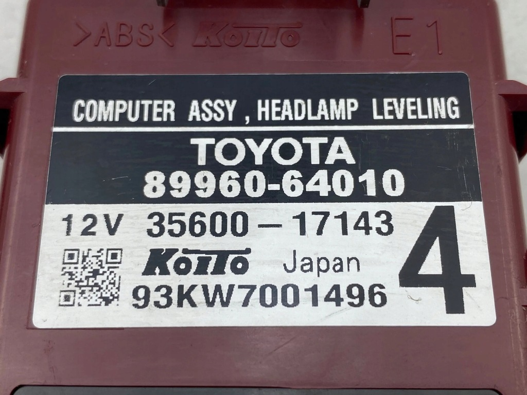 фото №9, 2010 toyota verso блок управления / модуль света lcm 8996064010