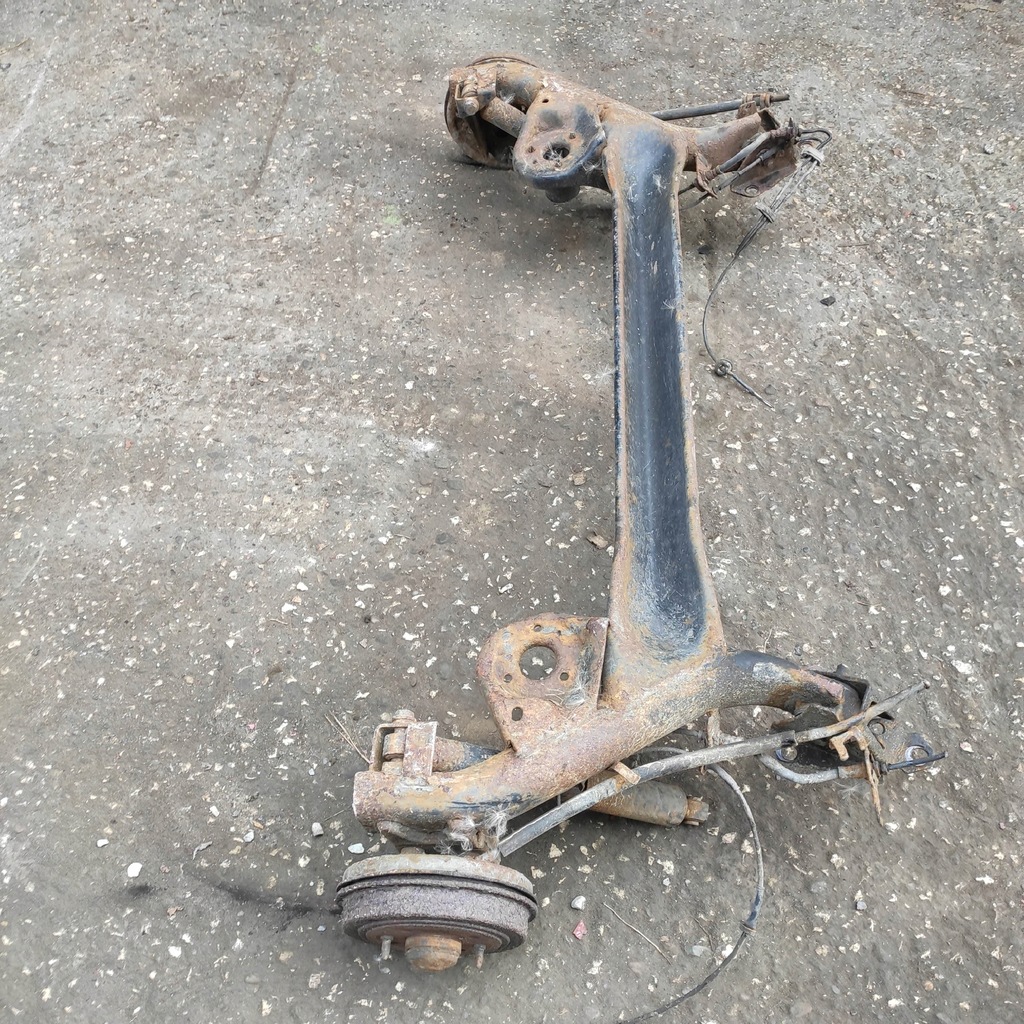 фото №8, Oś балка задняя подвеска fiat punto 2004r 1.3jtd