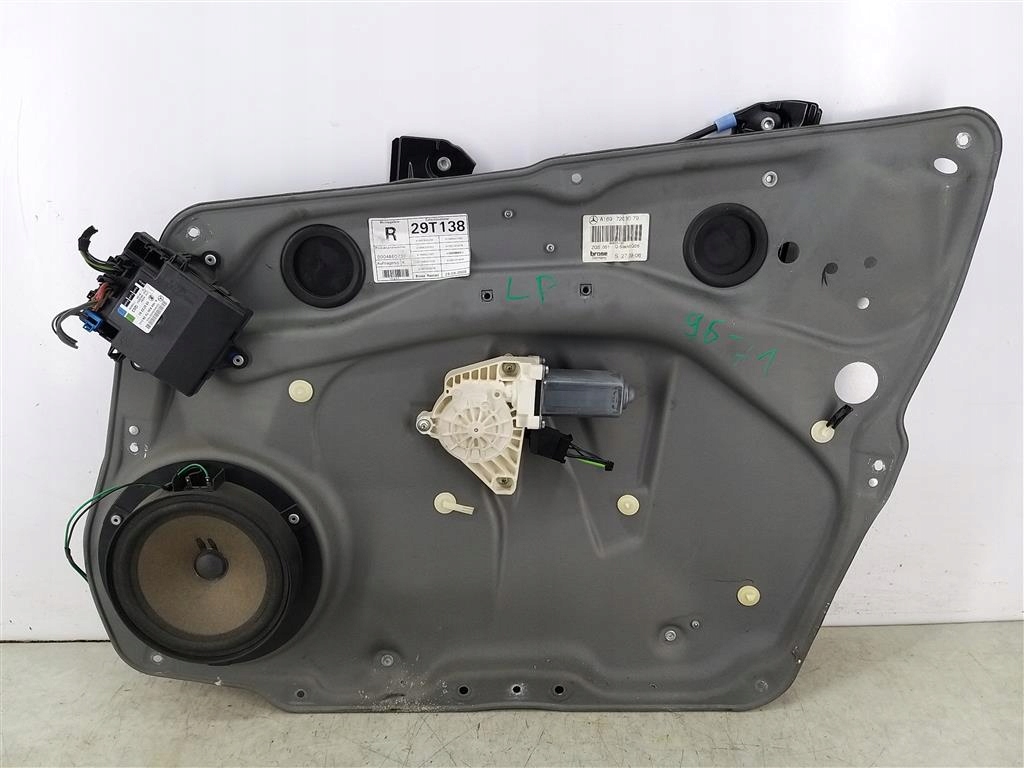 фото №1, Підйомник скло перед правий mercedes b-klasa 2005-2011