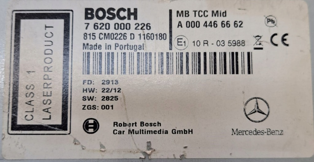 фото №4, Радио mercedes actros mp4 a0004466662