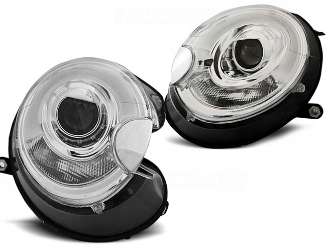 Купить Фонари mini cooper 06-14r r56 led полоса хром