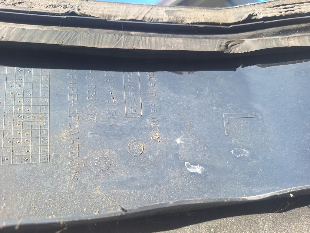 фото №12, Vw amarok 2h6853817 молдинг підкрилок крила накладка задня ліва