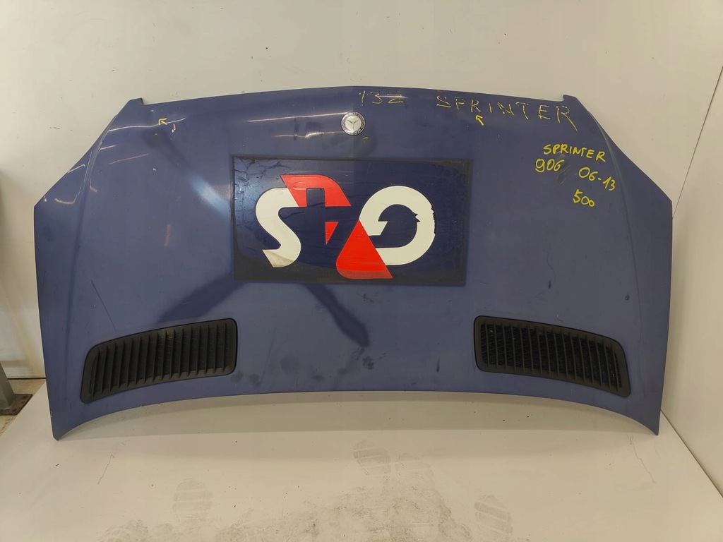 фото №1, Mercedes sprinter w906 06-13 капот крышка двигателя