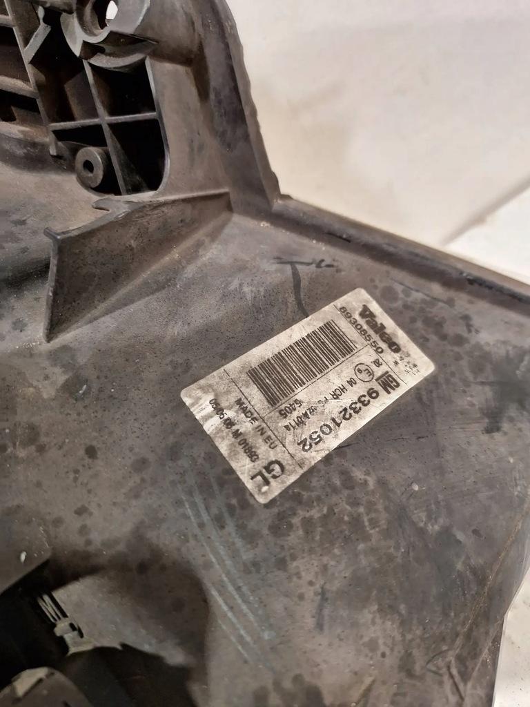 фото №6, Лампа передня ліва 93321052 opel meriva a 06- lift