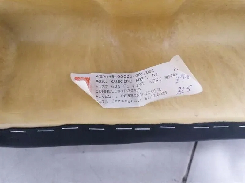 Ferrari 612 scaglietti f137 seat rear bench черный leather Киев