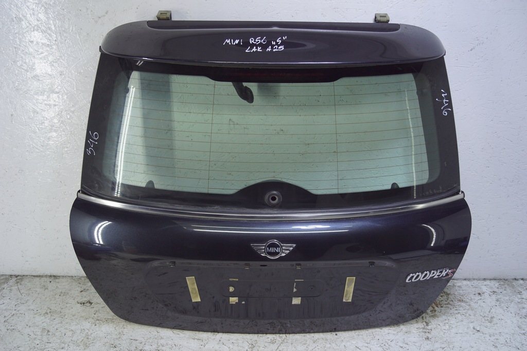 фото №1, Крышка багажника багажника задняя mini cooper r56 s спойлер a25