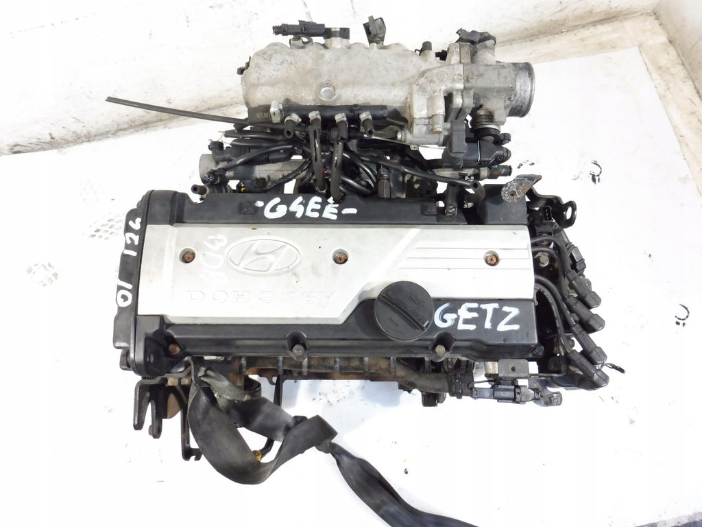 фото №9, Двигун блок двигуна g4ee hyundai getz accent iii kia rio ii 1.4 16v 97 km