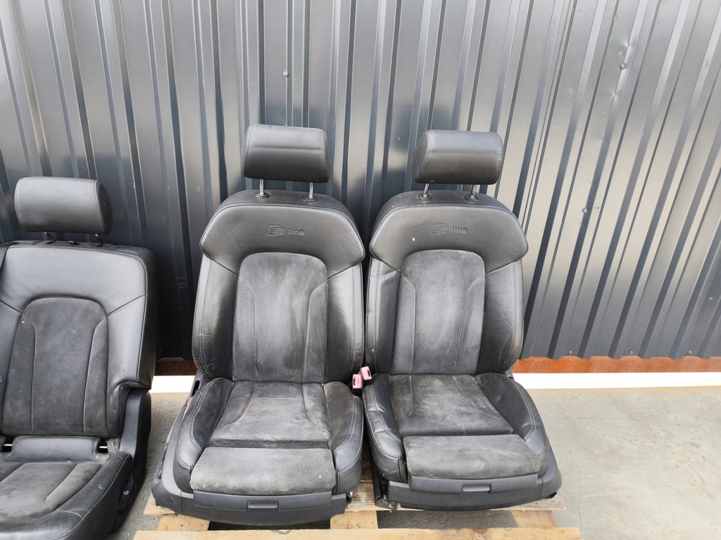 фото №6, Сидіння сидіння audi q7 4l 7 осіб шкіра alcantara s line bose комплект