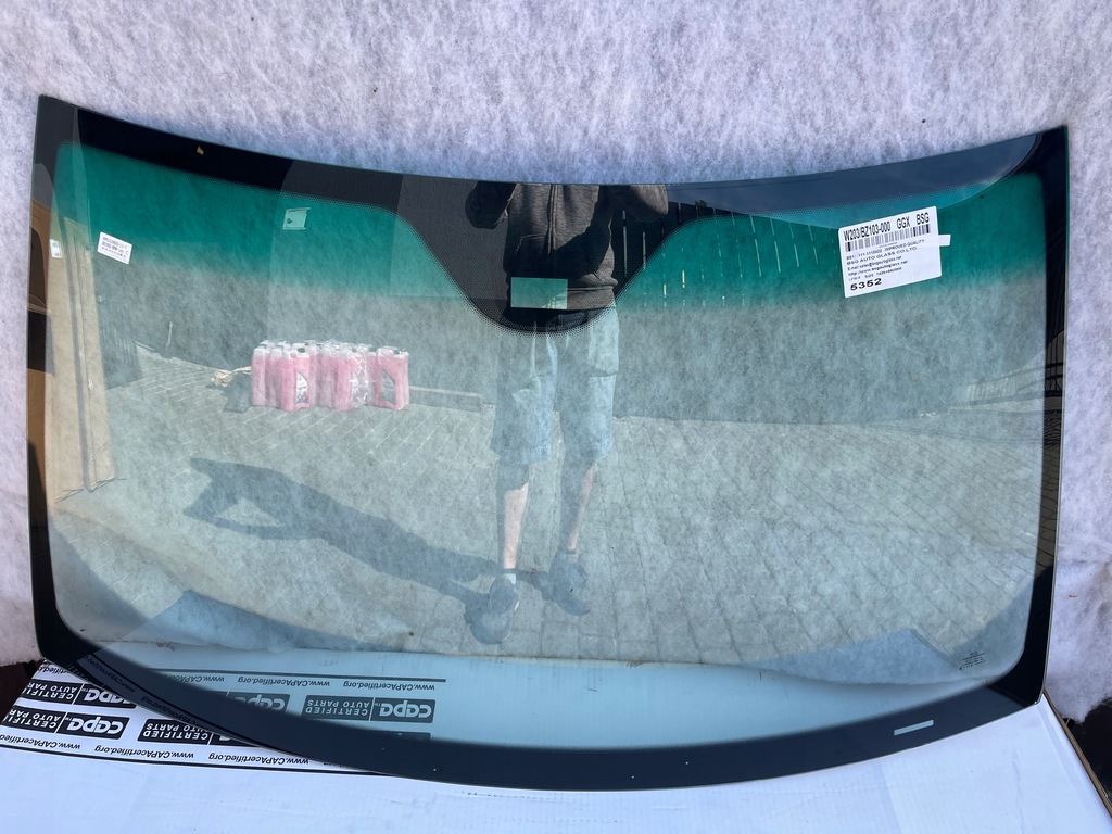 фото №1, Mercedes c-klasa w203 coupe скло передня po 2000