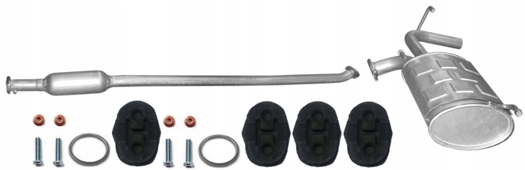 фото №1, Subaru justy 1.3 1996-2004 гасник комплект