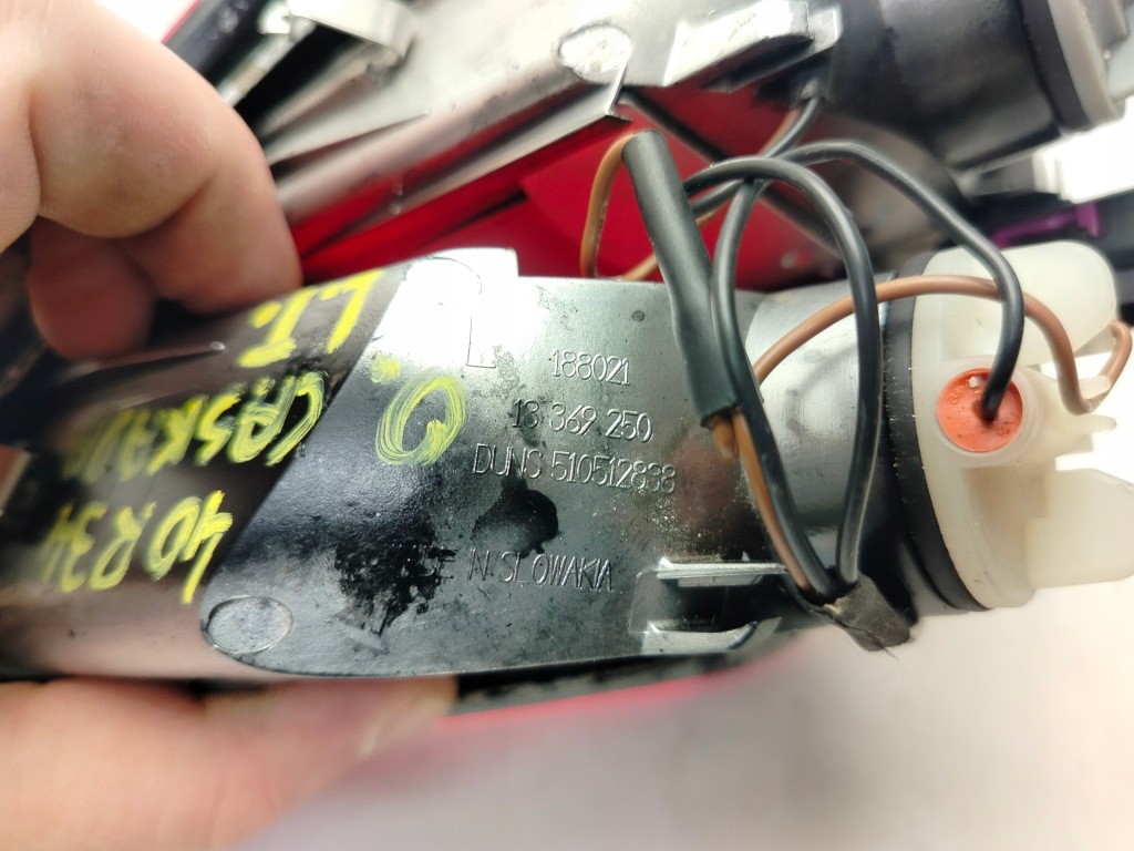 Купити Opel cascada 13r- лампа лівий задній ліва задня багажника 13369250