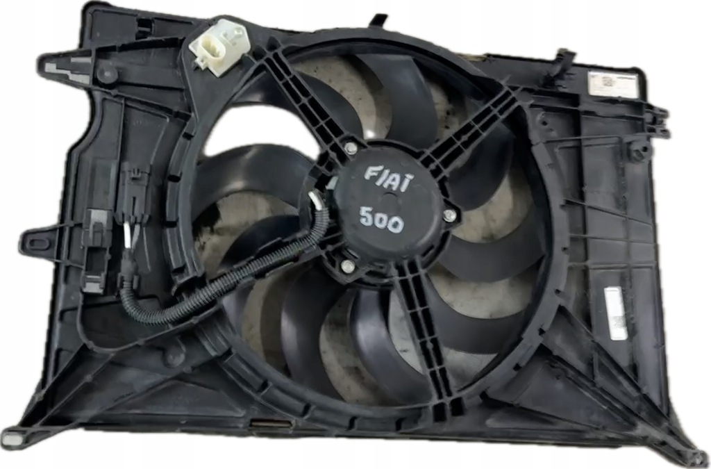 фото №8, Fiat 500x jeep renegade 14r- вентилятор радіатора 51965900